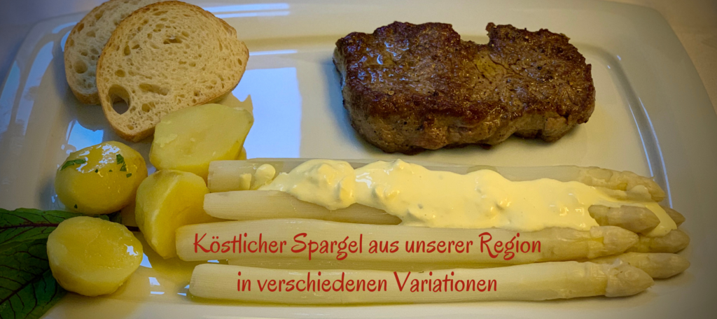 Köstlicher Spargel aus unserer Region in verschiedenen Variationen-6