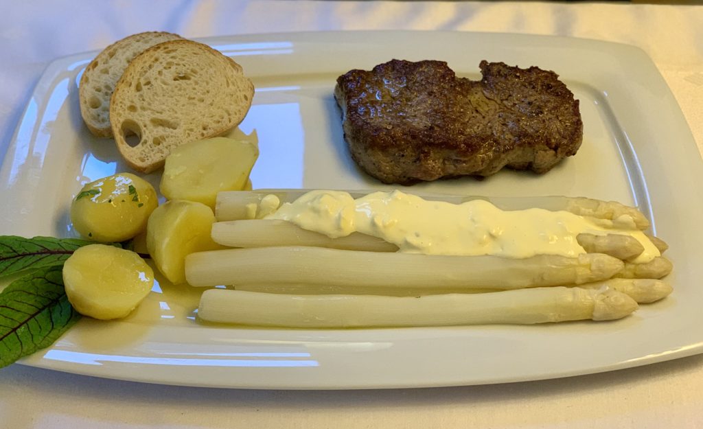 Spargel Rumsteak Hollandaise Ristorante Lucchese Ankum